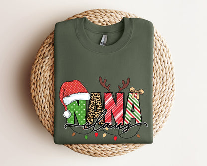 Nana Claus Gift Sweatshirt, Nana Christmas Sweater, Nana Claus Hoodie, Nana Claus Christmas Sweater, Family Claus Sweatshirt, Nana Hoodie