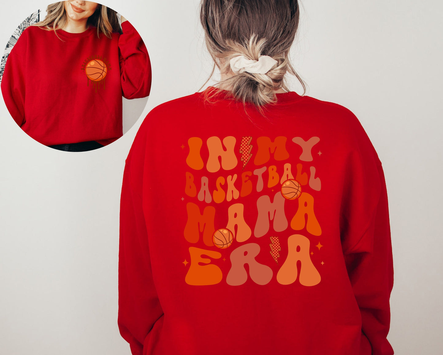 In My Basketball Mama Era Sweatshirt, Basketball Mama Sweater, Sport Mama Hoodie, Game Day Hoodie, Basketball Season Sweater, Basketball
