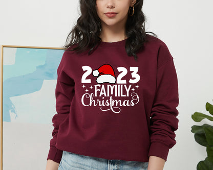 Christmas Family 2023 Sweatshirt, Family Christmas Hoodie, Christmas Family Sweater, Family Matching Christmas Hoodie, Christmas Family Gift