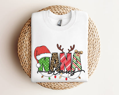 Nana Claus Gift Sweatshirt, Nana Christmas Sweater, Nana Claus Hoodie, Nana Claus Christmas Sweater, Family Claus Sweatshirt, Nana Hoodie