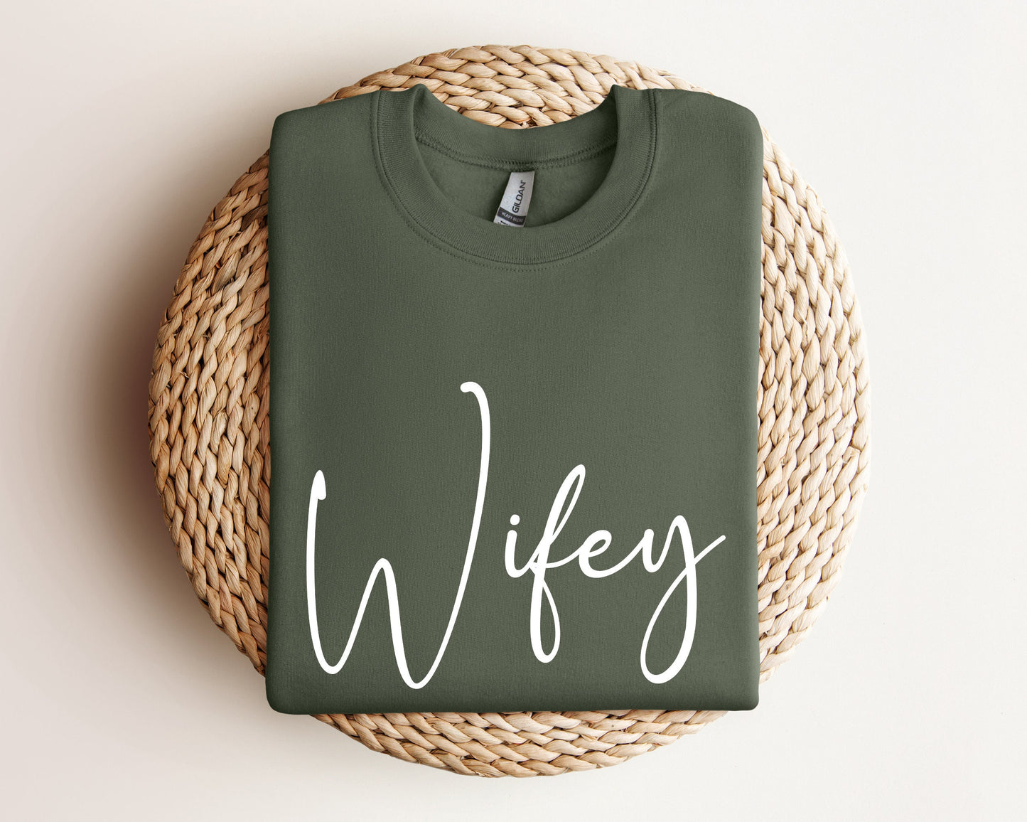 Cute Wifey Sweatshirt, Engagement Gift Hoodie, Bridal Shower Gift, Gift for Bride, Personalized Bridal Gift, New Wife Sweatshirt