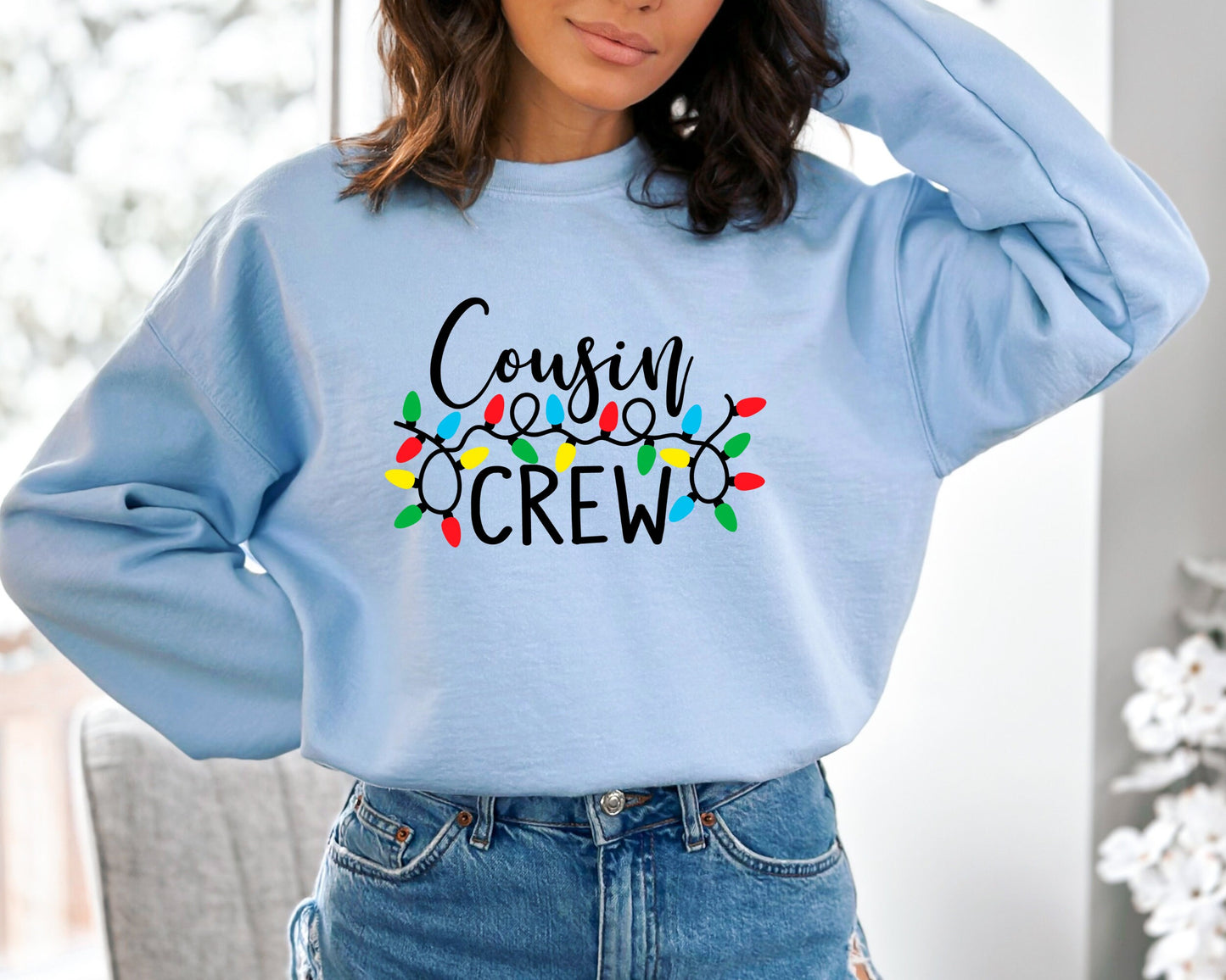 Cousin Crew Sweatshirt, Cousin Crew Party, Matching Cousin Hoodie, Christmas Cousin Sweater, Gift for Cousins, Christmas Gift, Cousin Night