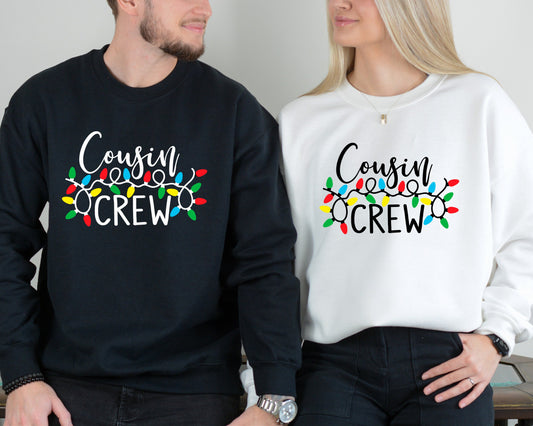 Cousin Crew Sweatshirt, Cousin Crew Party, Matching Cousin Hoodie, Christmas Cousin Sweater, Gift for Cousins, Christmas Gift, Cousin Night