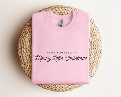 Merry Christmas Sweatshirt, Women Christmas Hoodie, Merry and Bright Christmas Sweater, Christmas Crewneck, Minimal Christmas Shirt Xmas Tee
