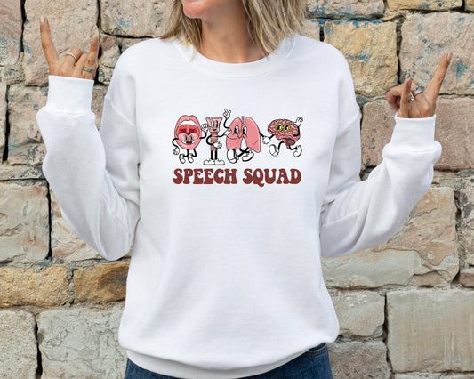 Speech Therapy Sweatshirt, Speech Pathologist, Speech Therapy, SLPA Aac Hoodie, Speechie, Speech Therapist Appreciation,  Slp Sweatshirt