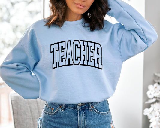 Teacher Sweatshirt, Teacher Appreciation Gift Hoodie, Back To School, New Teacher Gift, Elementary School Teacher, Team Teacher Crewneck