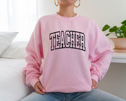 Teacher Sweatshirt, Teacher Appreciation Gift Hoodie, Back To School, New Teacher Gift, Elementary School Teacher, Team Teacher Crewneck