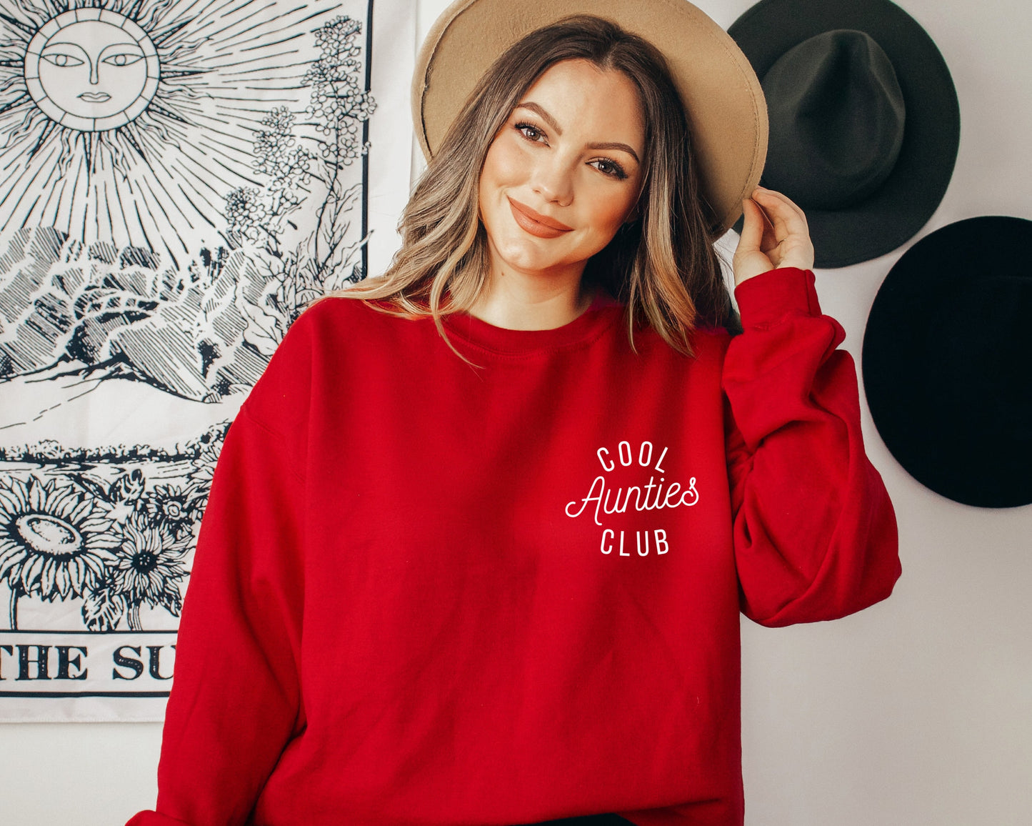 Cool Aunts Club Sweatshirt, Cool Aunts Hoodie, Favorite Aunt Sweater, Cool Aunt Gift from Niece, New Aunt Sweater, Funny Cool Aunt Crewneck